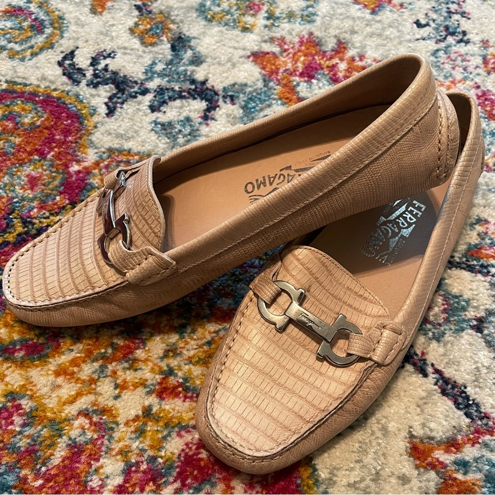Ferragamo Leather Loafers